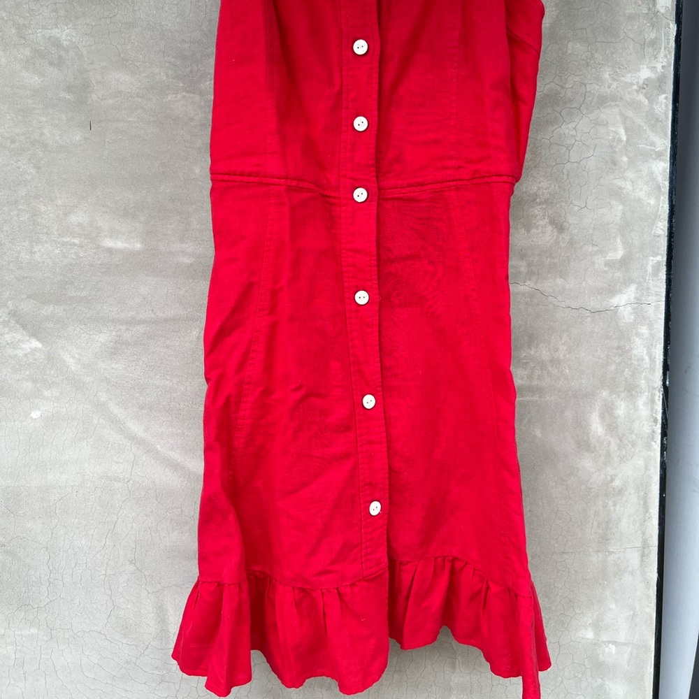 Zara button down mini dress, size XS.